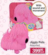 Jiggly Pets Assorted With Sound And Movement-Each