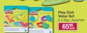 Play-Doh Value Set Assorted-2 x 56g