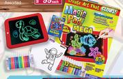 Mega Magic Pad With 12 Markers