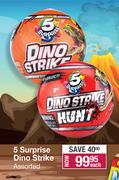 5 Surprise Dino Strike Assorted-Each