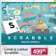 Local Is Lekker Scrabble
