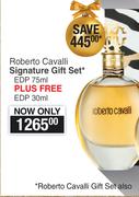 Roberto Cavalli Signature Gift Set EDP 75ml Plus Free EDP 30ml