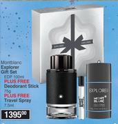 Montblanc Explorer Gift Set EDP-100ml