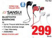 Sansui Bluetooth Earphone S3-Each