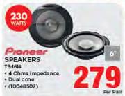 Pioneer 6" Speakers-Per Pair