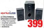Ultra Link 2.1 Multimedia Speaker System