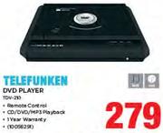 Telefunken DVD Player TDV-210
