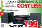 Sansui CD/Radio Micro System