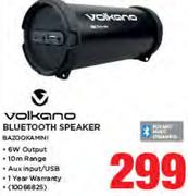 Volkano Bluetooth Speaker BAZ00KAMINI