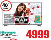 Hisense 40" Full HD Smart LED TV 40K3110