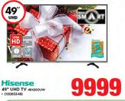Hisense 49" UHD Smart LED TV 49K300L/W
