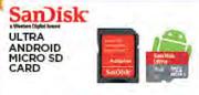 Sandisk 8GB Ultra Android Micro SD Card
