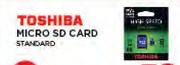 Toshiba 32GB Micro SD Card Standard