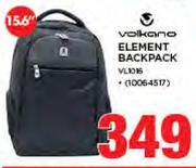 Volkano 15.6" Element Backpack VL1016