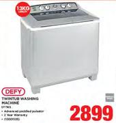 Defy 13Kg Twin Tub Washing Machine DTT165