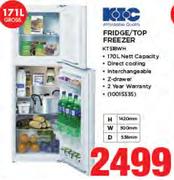 KIC 171Ltr Fridge/Top Freezer