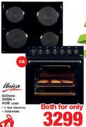 Univa 32Ltr 600mm Oven+ Hob U336B