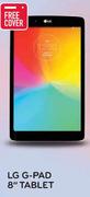 LG G-Pad 8" Tablet-On Smartdata 2GB
