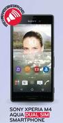 Sony Xperia M4 Aqua Dual Sim Smartphone-On Straight Up 100