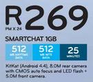 Hisense Infinity U800 Smartphone-On SmartChat 1GB