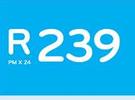 Blackberry Z3 Smartphone-On Straight Up 100 Top Up