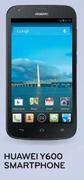 Huawei Y600 Smartphone-On Straight Up 100 Top Up