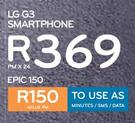 LG G3 Smartphone-On Epic 150