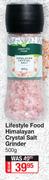 Lifestyle Food Himalayan Crystal Salt Grinder-500g