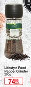 Lifestyle Food Pepper Grinder-200g
