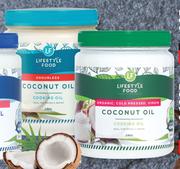 Lifestyle Food Odourless Coconut Oil-1L