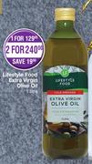 Lifestyle Food Extra Virgin Olive Oil-2 x 1Ltr