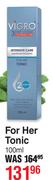 Vigro 3 Step System Intensive Care For Her Tonic-100ml