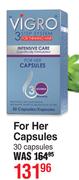 Vigro 3 Step System Intensive Care For Her Capsules-30 Capsules