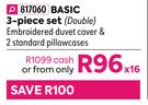 Westin Basic 3 Piece Set (Double)