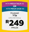 Huawei Y7P LTE/HD Voice-On MTN Mega Talk XS Or MTN Mega Gigs XS