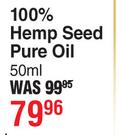 Afri Pure 100% Hemp Seed Pure Oil-50ml
