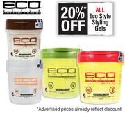 Eco Style Clear Hair Gel Or Coconut Gel-236ml Each