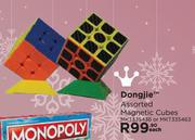 Monopoly Dongjie Assorted Magnetic Cubes MKT335436 Or MKT335463-Each