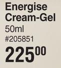 Bidnike Energise Cream Gel-50ml