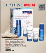 Clarins Men Hydration Essentials Pack-Per Pack