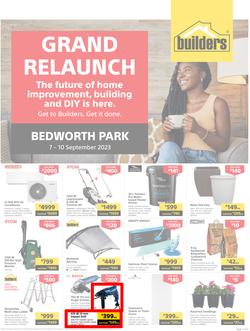 Builders : Grand Relaunch Bedworth Park (07 September - 10 September 2023), page 1