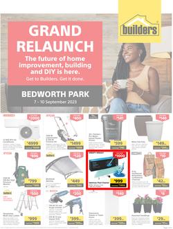 Builders : Grand Relaunch Bedworth Park (07 September - 10 September 2023), page 1