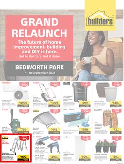 Builders : Grand Relaunch Bedworth Park (07 September - 10 September 2023), page 1