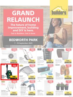 Builders : Grand Relaunch Bedworth Park (07 September - 10 September 2023), page 1