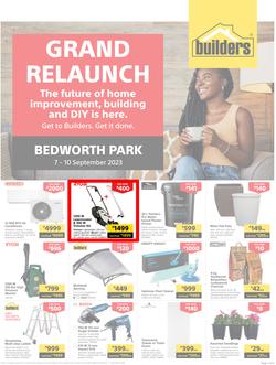 Builders : Grand Relaunch Bedworth Park (07 September - 10 September 2023), page 1