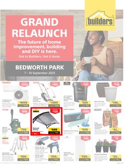 Builders : Grand Relaunch Bedworth Park (07 September - 10 September 2023), page 1