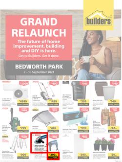 Builders : Grand Relaunch Bedworth Park (07 September - 10 September 2023), page 1