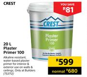 Crest Plaster Primer 100-20Ltr