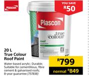 Plascon True Colour Roof Paint-20Ltr