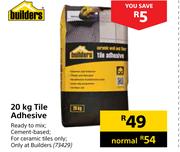 Builders Tile Adhesive-20kg